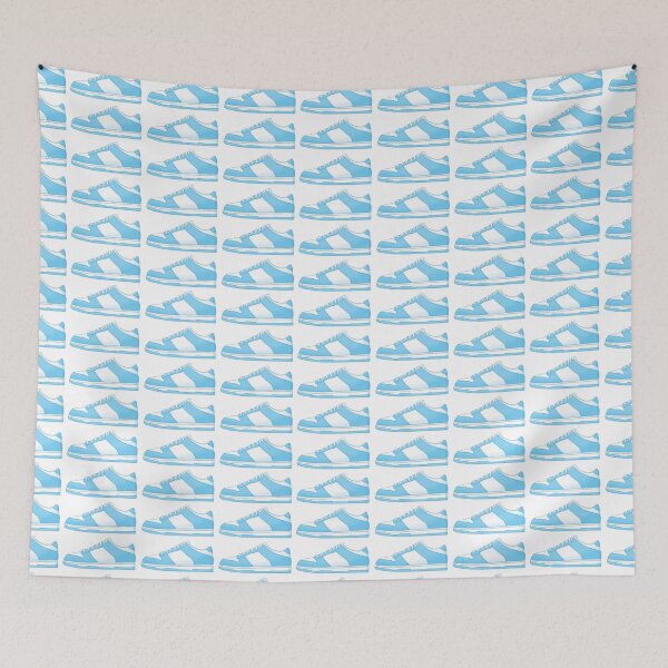 Item preview, Pastel Sky Blue and White Sneakers Print designed and sold by overlychromatic.