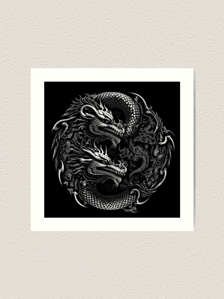 Twin Dragons | Dragon tattoo, Japanese dragon tattoo, Realistic temporary  tattoos