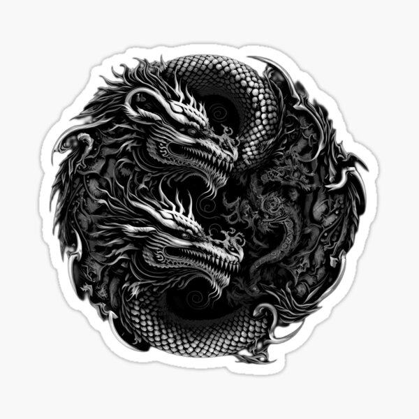 Double Dragon Heart Tattoo By Enoki Soju by enokisoju on DeviantArt