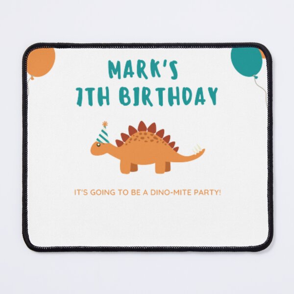 Item preview, Dinosaur Birthday designed and sold by Jabsse.
