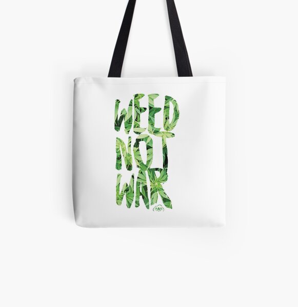 Weed Not War All Over Print Tote Bag