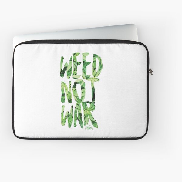 Weed Not War Laptop Sleeve