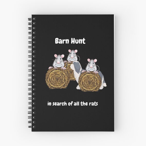 Item preview,  Funny Barn Hunt - in search of all the rats with a Bearded Collie designed and sold by Just4doglovers.