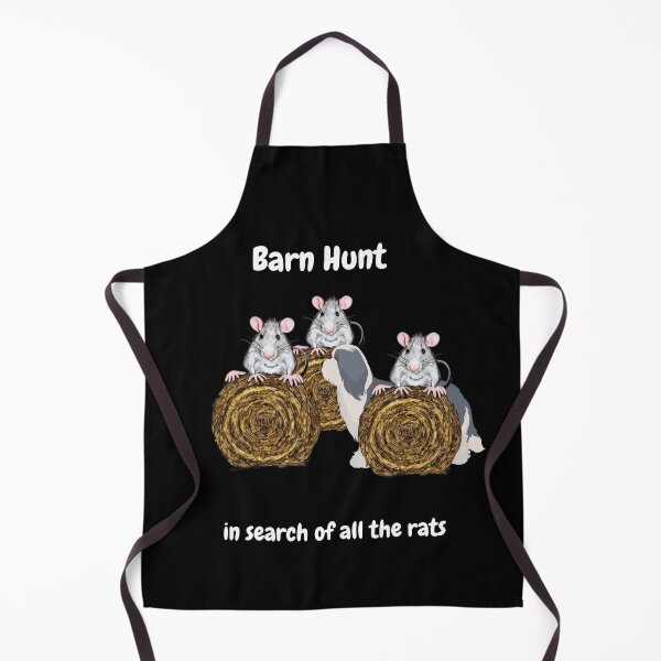 Item preview,  Funny Barn Hunt - in search of all the rats with a Bearded Collie designed and sold by Just4doglovers.