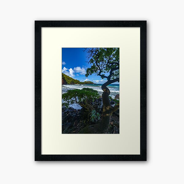 Maui Hana Hamoa Beach Framed Art Print
