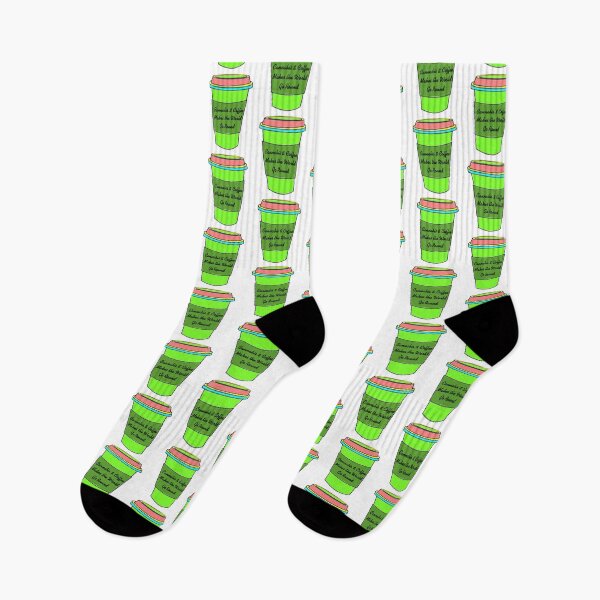 Item preview, CANNABIS AND COFFEE MAKE THE WORLD GO ROUND designed and sold by VividAudacity.