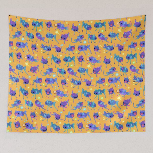 Item preview, Cheerful tripod fish designed and sold by pikaole.