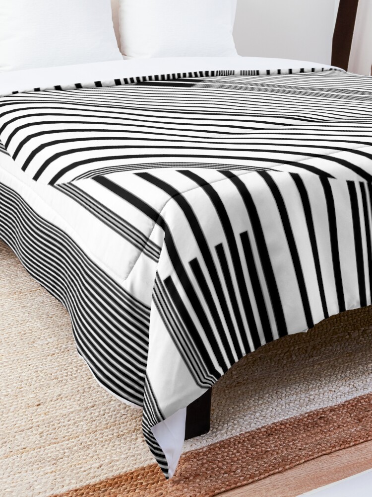 Alternate view of GLOBAL GLITCH VII PART2 - URBAN NATURE SERIES Comforter