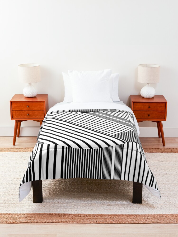 Alternate view of GLOBAL GLITCH VII PART2 - URBAN NATURE SERIES Comforter