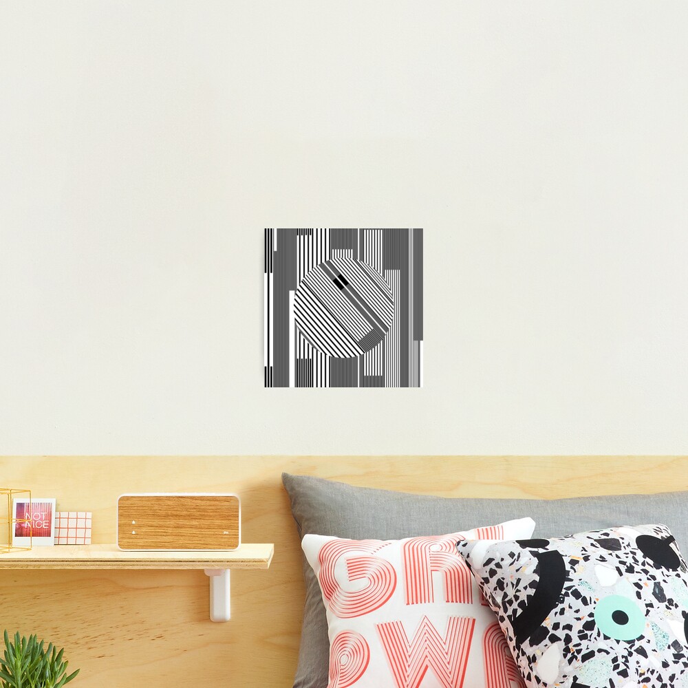 GLOBAL GLITCH VII PART2 - URBAN NATURE SERIES Photographic Print