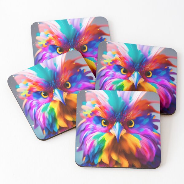 Item preview, Super Rainbow Chicken designed and sold by DoublecrashArt.