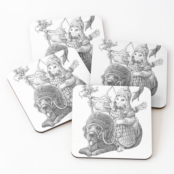 Item preview, El soldado medieval mongol designed and sold by HSillustrator.