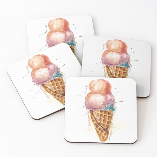 Item preview, Colorful Yammy Icecream, Great for your phone case, t-shirt designed and sold by GinaModernArt.