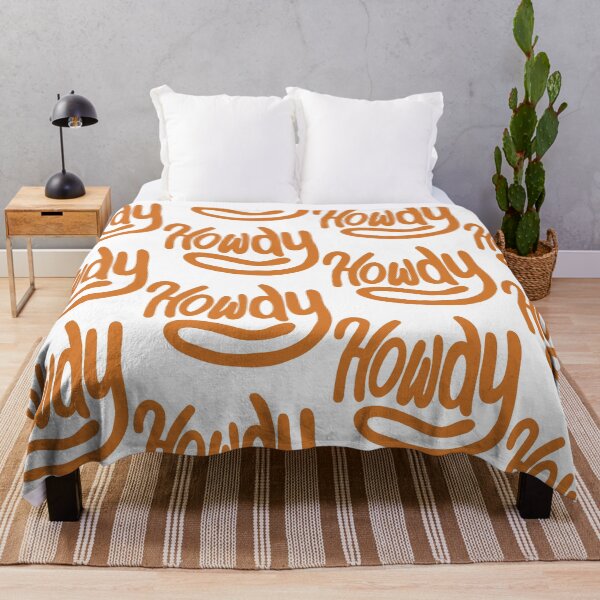 Item preview, Orange “Howdy” designed and sold by HappilyEnzo.