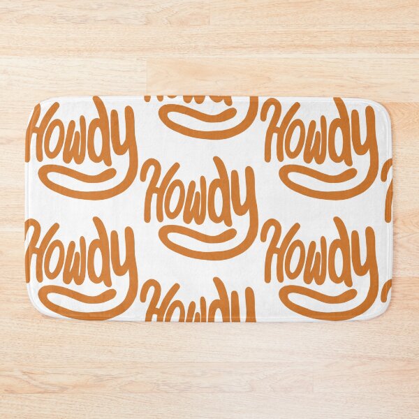 Item preview, Orange “Howdy”  designed and sold by HappilyEnzo.