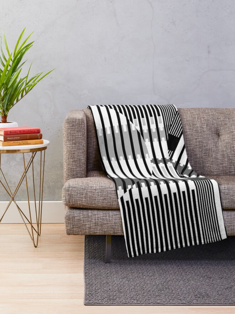 Alternate view of GLOBAL GLITCH I - URBAN NATURE SERIES Throw Blanket