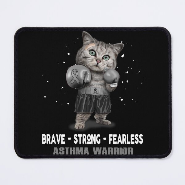 Item preview, Asthma Warrior - BRAVE STRONG FEARLESS designed and sold by Berriosly.