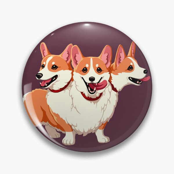 Item preview, Corgi Cerberus designed and sold by Tami Wicinas.