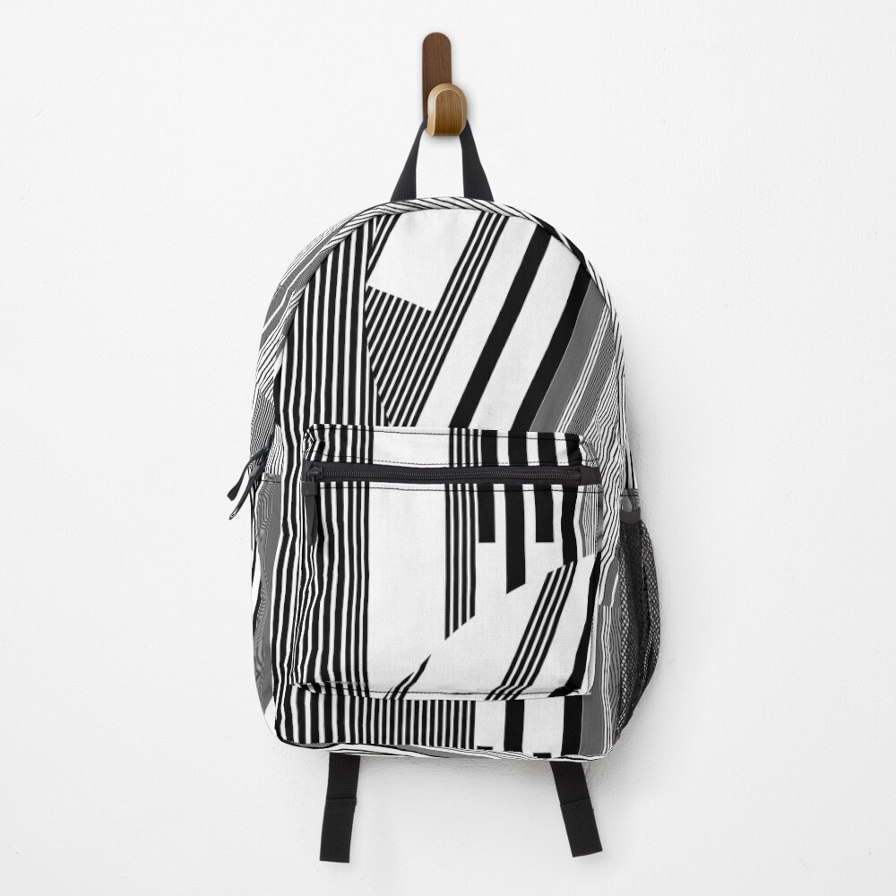 GLOBAL GLITCH VII PART1 - URBAN NATURE SERIES Backpack