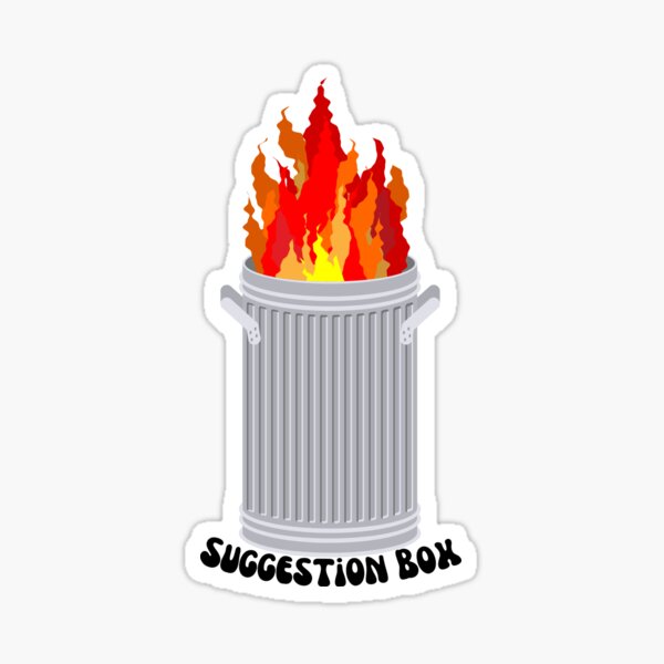 Artikel-Vorschau von The Suggestion Box ist der Heldenhumor von Fire-Healthcare, designt und verkauft von Crafty-Anomaly.