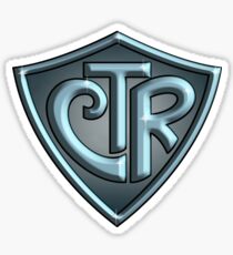CTR - Choose The Right LDS Mormon - Silver Sticker
