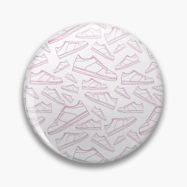 Item preview, Pink and White Sneakers Print designed and sold by overlychromatic.