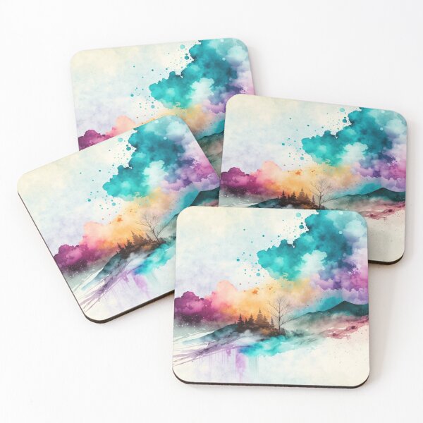 Item preview, Relaxing Watercolor #30 designed and sold by Avocado Design Studio.