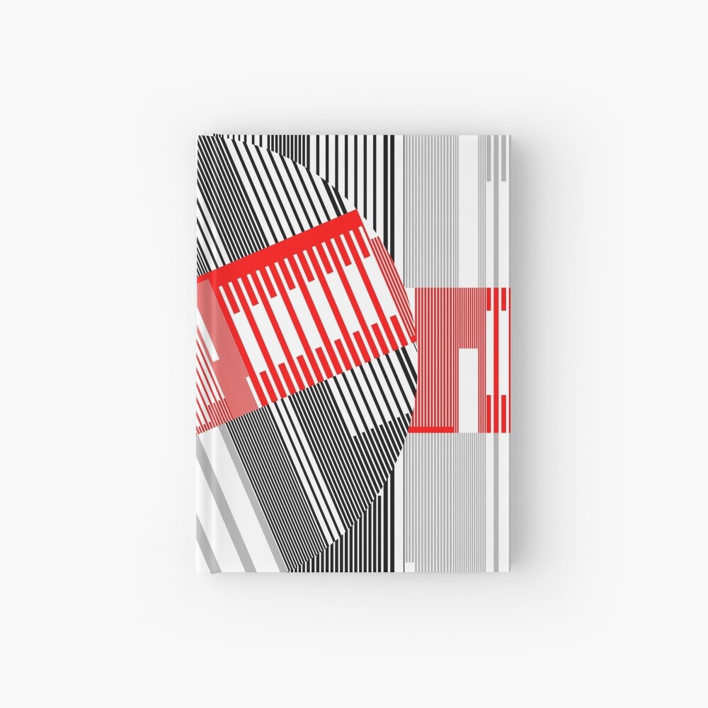 GLOBAL GLITCH XI PART2 - URBAN NATURE SERIES Hardcover Journal