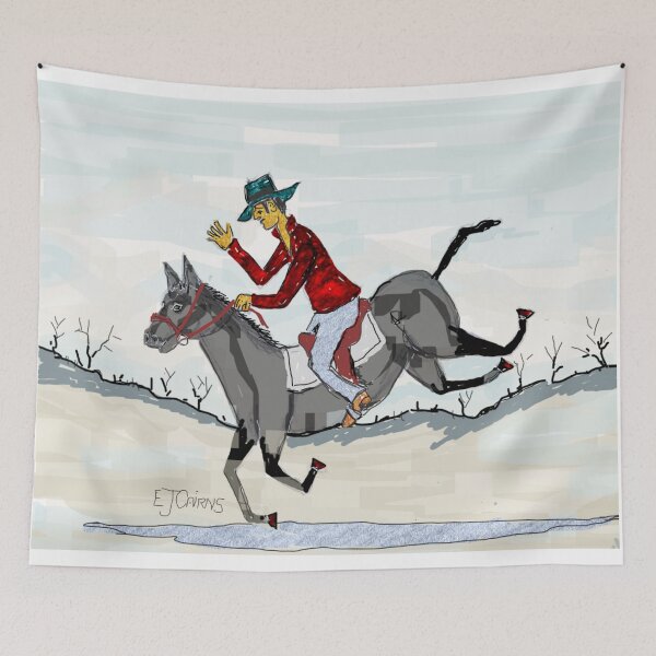 Item preview, "Man From Snowy River"     Surreal sketch designed and sold by EJCairns.
