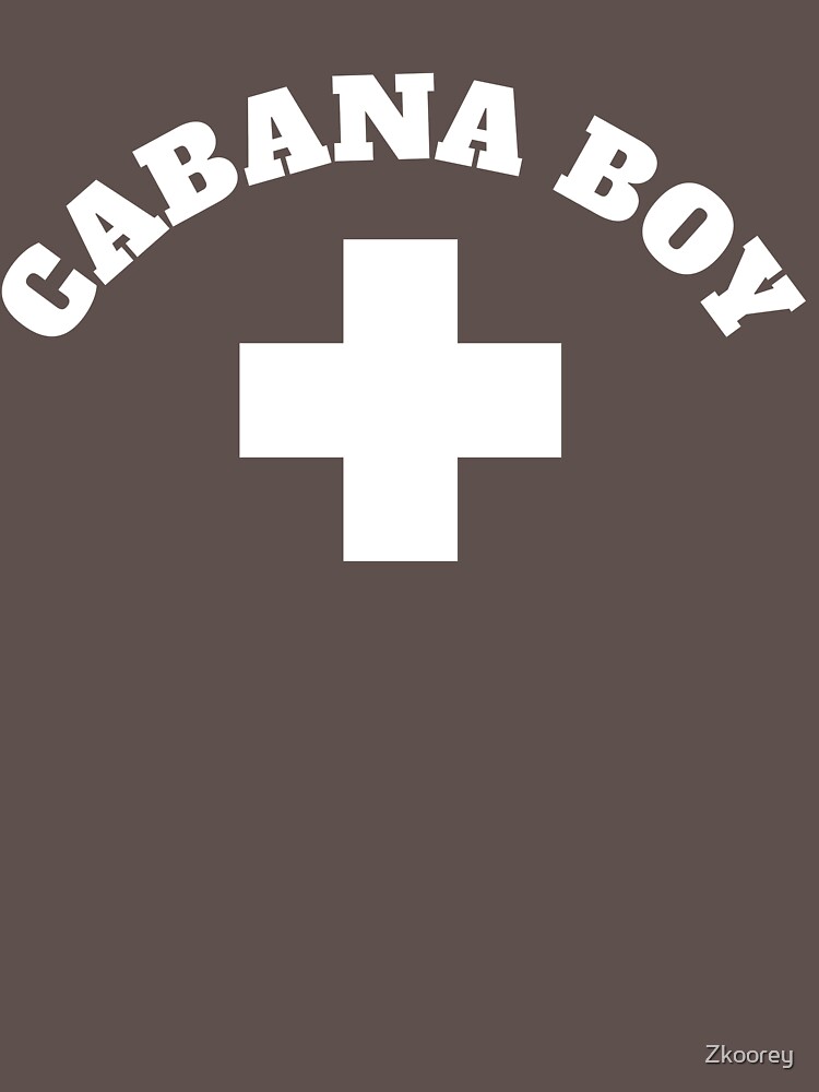 Cabana Boy Male Lifeguard Attendant Pool Guy Coastal Nautical Beach