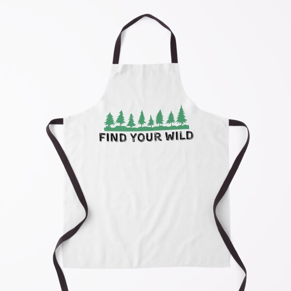 Item preview, Find your Wild - rustic quote with pine trees designed and sold by LoveFromPNW.