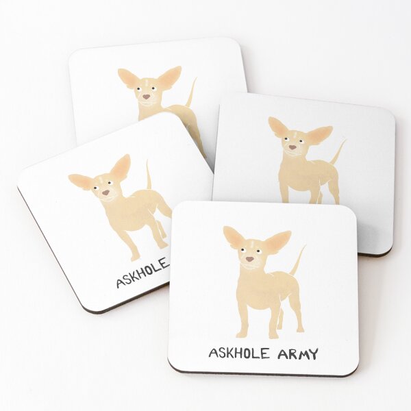 Item preview, Askhole Army - Peta Clarke designed and sold by canineedaus.