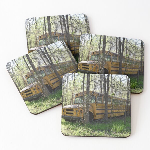 Item preview, Vintage School Bus Photo designed and sold by princesslaina.