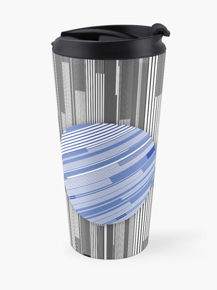 Alternate view of GLOBAL GLITCH XII PART1 - URBAN NATURE SERIES Travel Coffee Mug