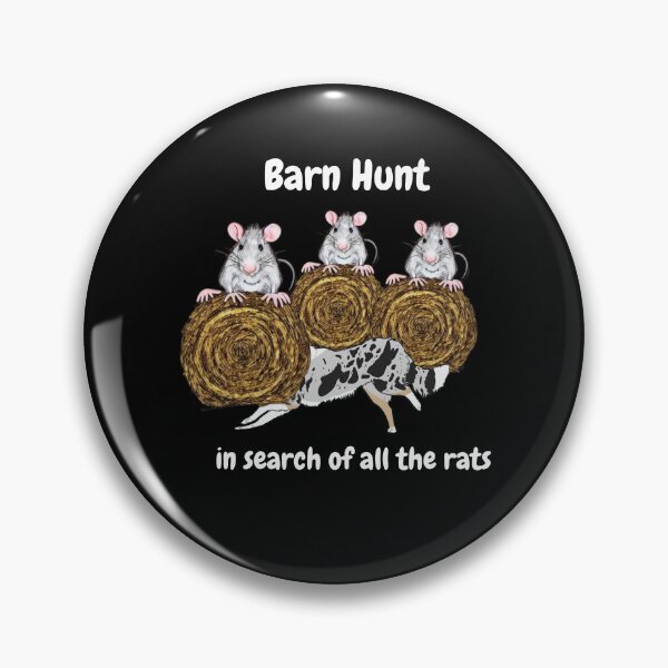 Item preview, Funny Barn Hunt - in search of all the rats with a Blue Merle Border Collie designed and sold by Just4doglovers.