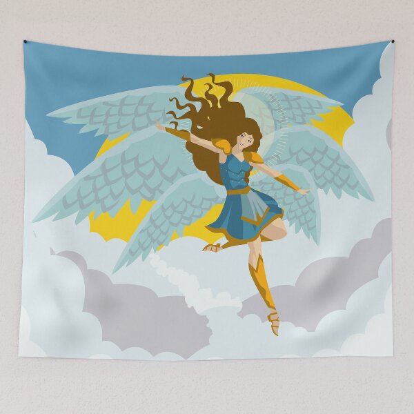 Item preview, woman angel flying designed and sold by matintheworld ( delcarmat ).