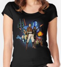 Serenity: The Alliance Strikes Back Women's Fitted Scoop T-Shirt