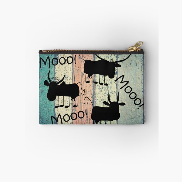 Item preview, Cartoon cows on a hardwood background, MOOOOOO! designed and sold by Crobin1961.