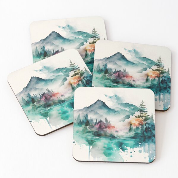 Item preview, Relaxing Watercolor #31 designed and sold by Avocado Design Studio.