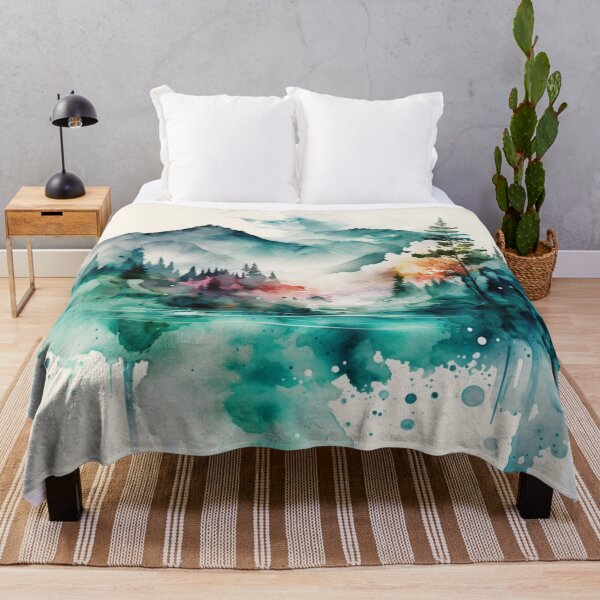 Item preview, Relaxing Watercolor #31 designed and sold by Avocado Design Studio.