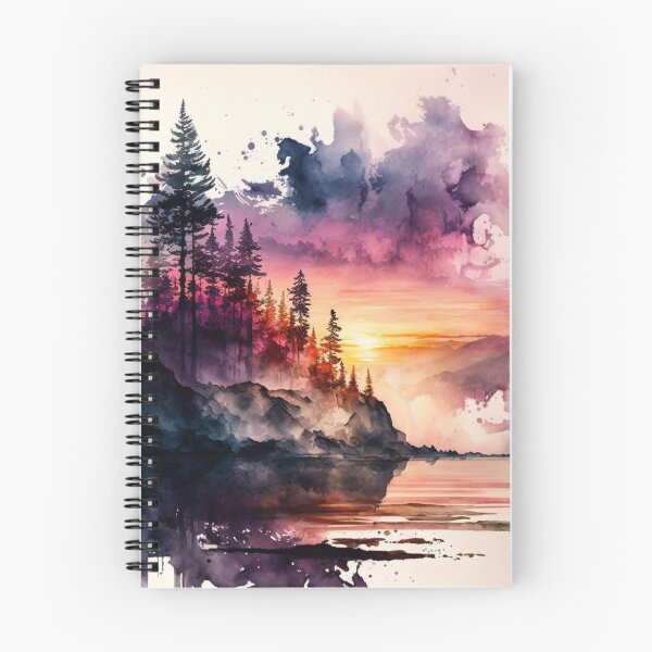 Item preview, Relaxing Watercolor #32 designed and sold by Avocado Design Studio.