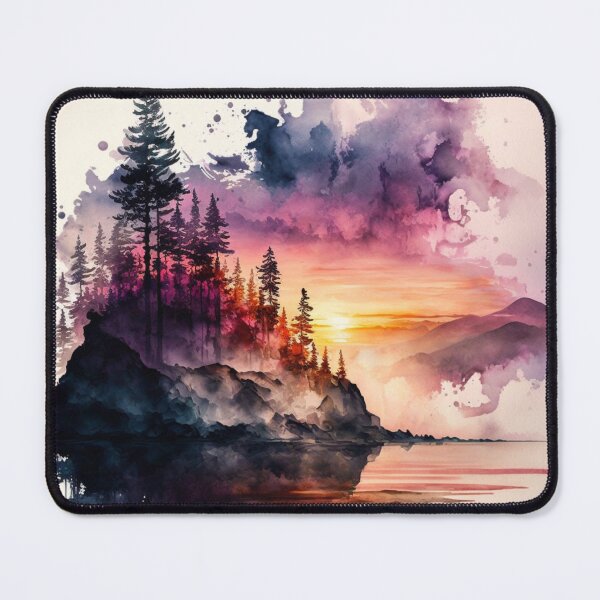 Item preview, Relaxing Watercolor #32 designed and sold by Avocado Design Studio.