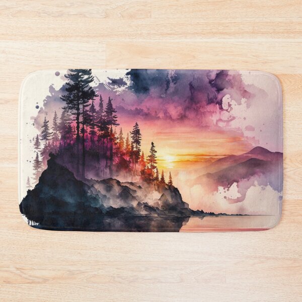 Item preview, Relaxing Watercolor #32 designed and sold by Avocado Design Studio.
