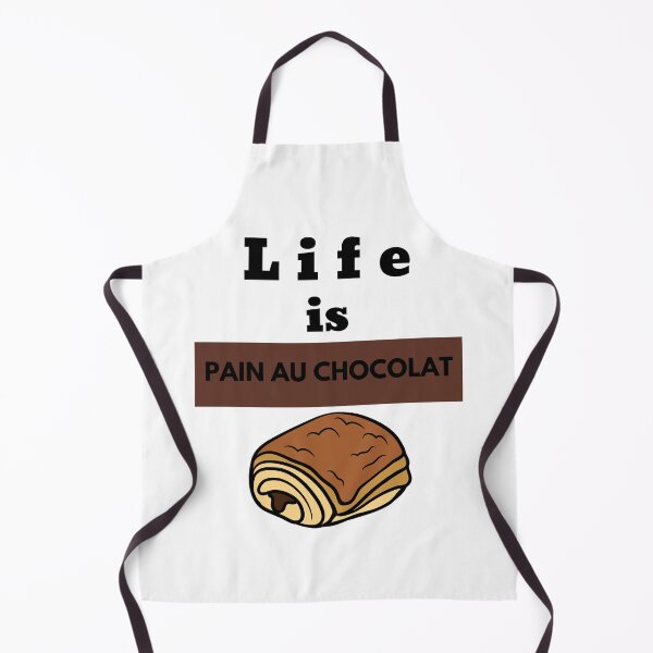 Aperçu de l'œuvre La vie est un pain au chocolat créée et vendue par LadyHustle.