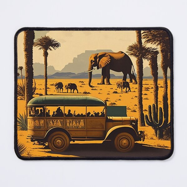 Item preview, Ethiopia Safari Vintage Travel Art Poster designed and sold by OldTravelArt.