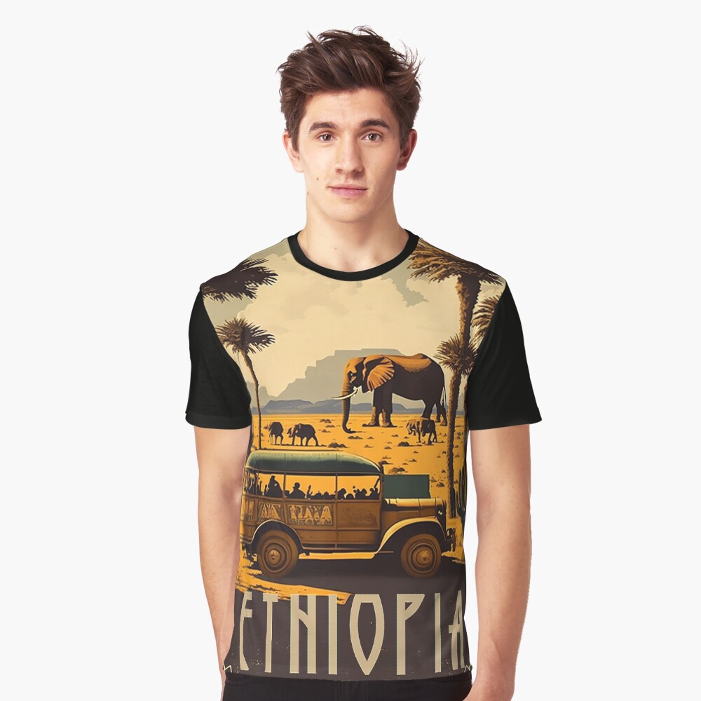 Item preview, Graphic T-Shirt designed and sold by OldTravelArt.