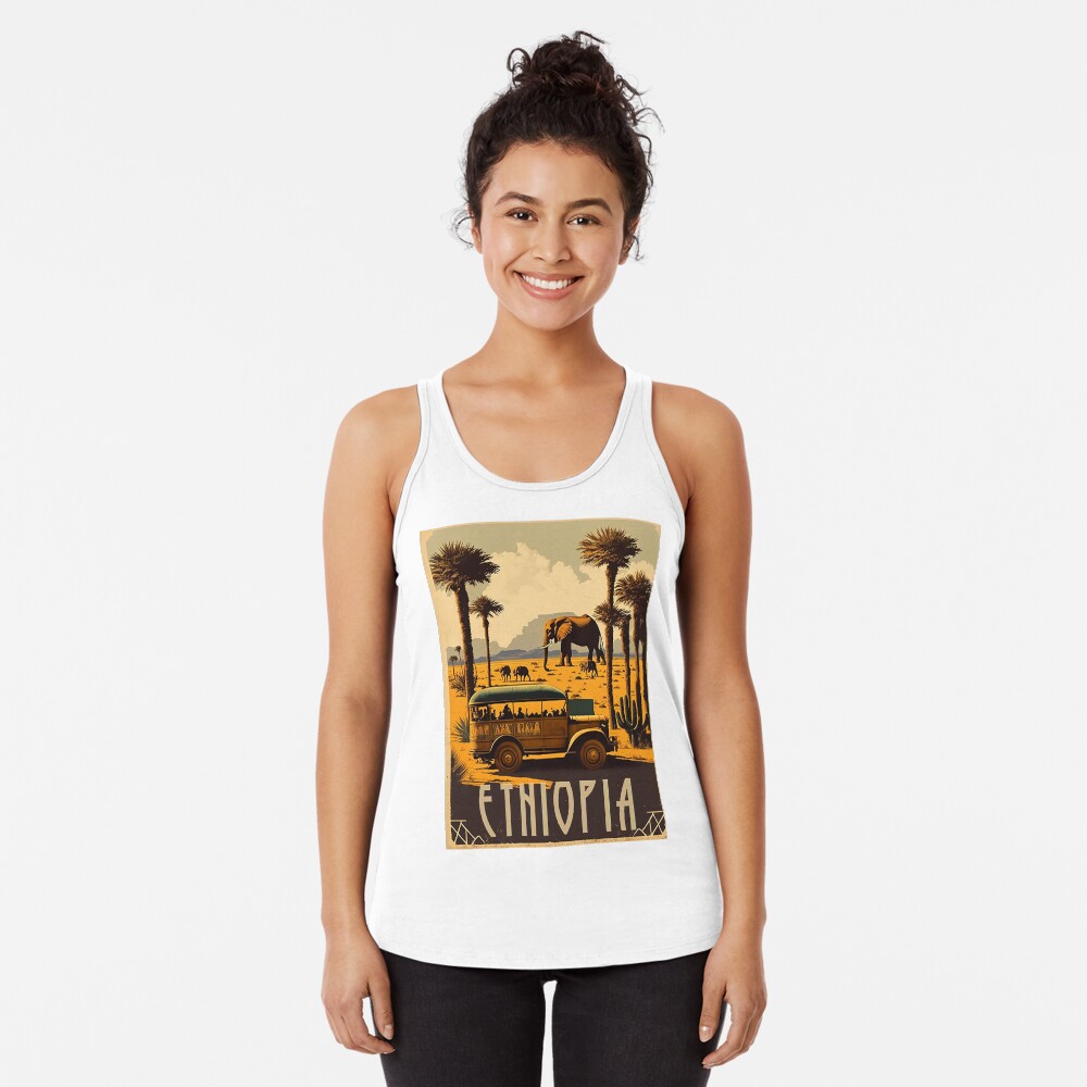 Item preview, Racerback Tank Top designed and sold by OldTravelArt.