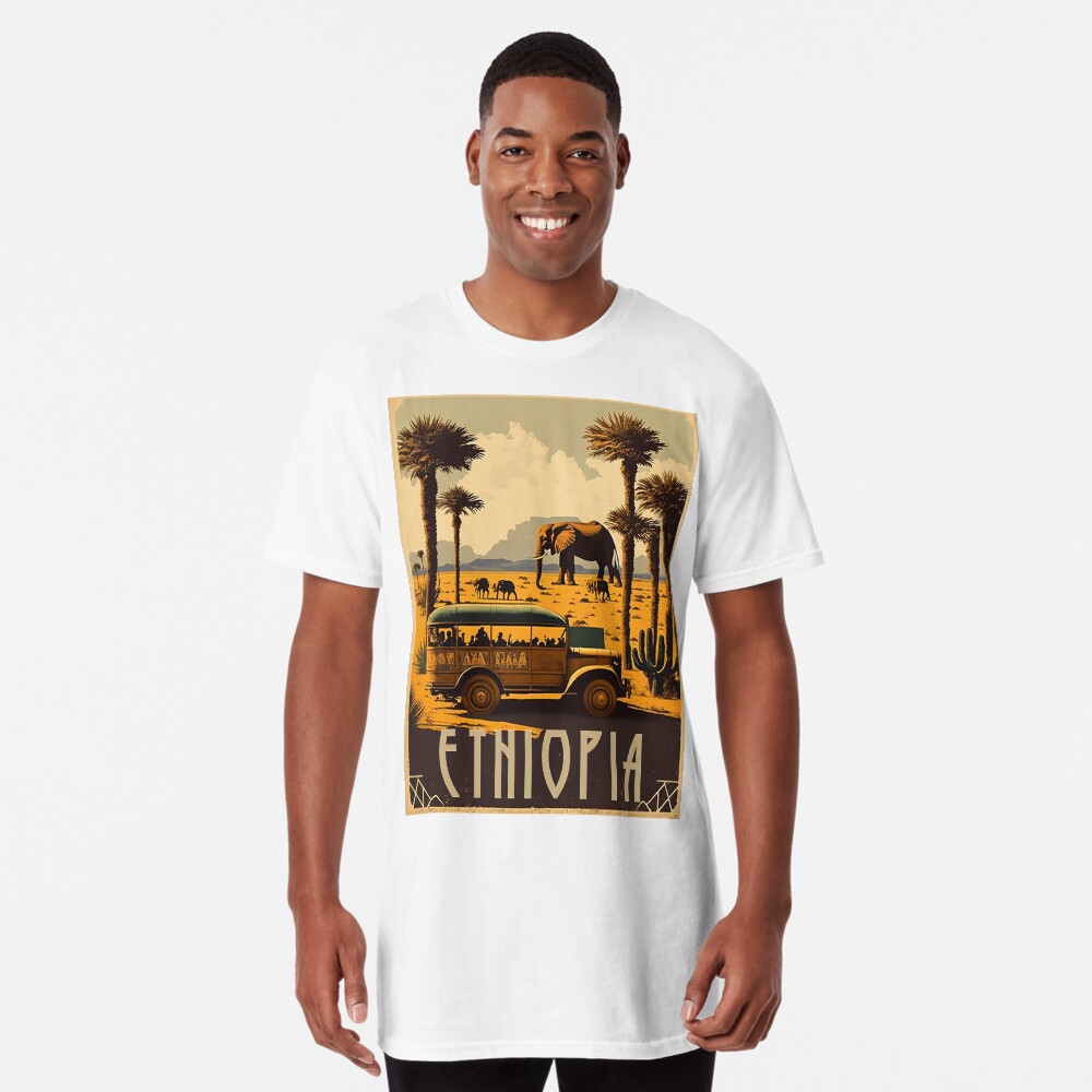 Item preview, Long T-Shirt designed and sold by OldTravelArt.