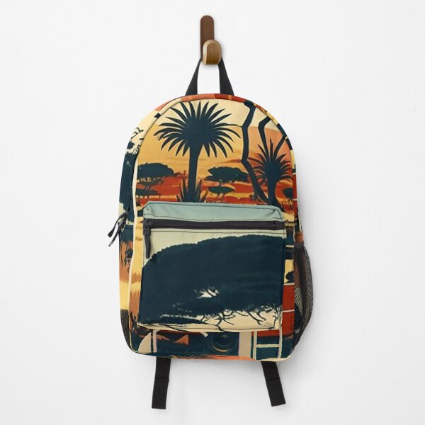 Item preview, Ghana Safari Vintage Travel Art Poster designed and sold by OldTravelArt.