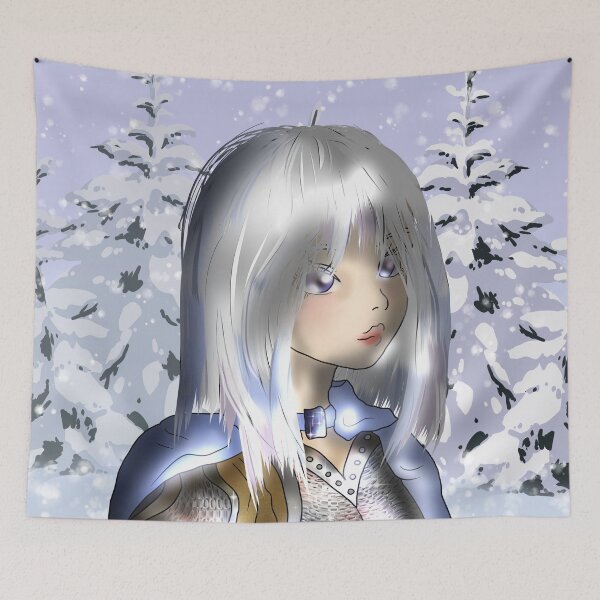 Aperçu de l'œuvre winter dnd elf créée et vendue par CuisineCat.